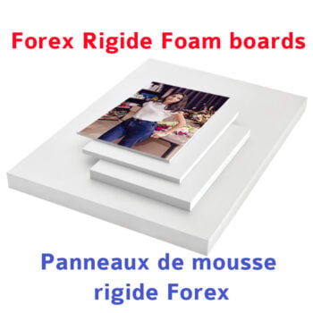 FOREX board Printing by PANDA Print Brussels