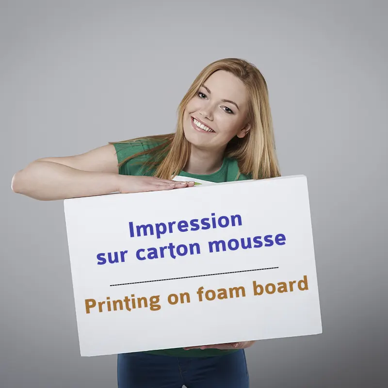 Printing on foam board | Pandaprint.be Printing on foam board | Pandaprint.be