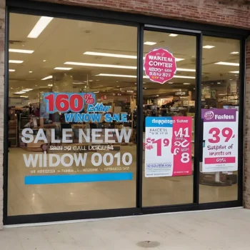 Cheap Self-adhesive Window Stickers | Pandaprint Brussels
